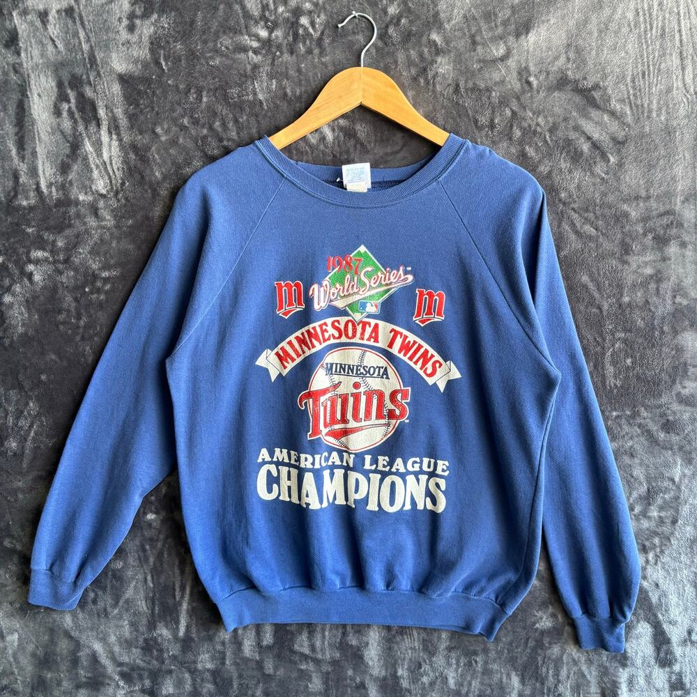 80s Vintage MLB Twins World Series Champions Crewneck